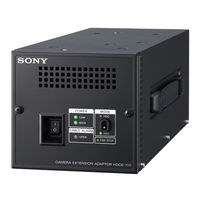 Sony HDCE-100 Manual Del Usuario