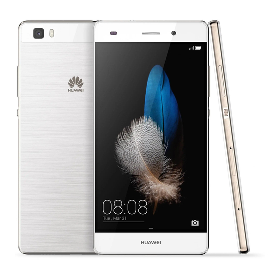 Huawei P8 Lite Guia De Inicio Rapido
