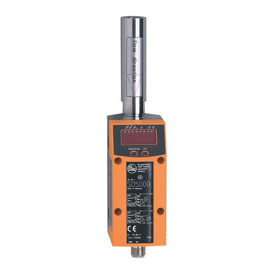 IFM Electronic SD5100 Instrucciones De Uso