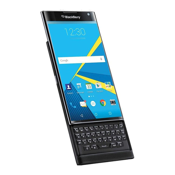 Blackberry PRIV Guia Del Usuario