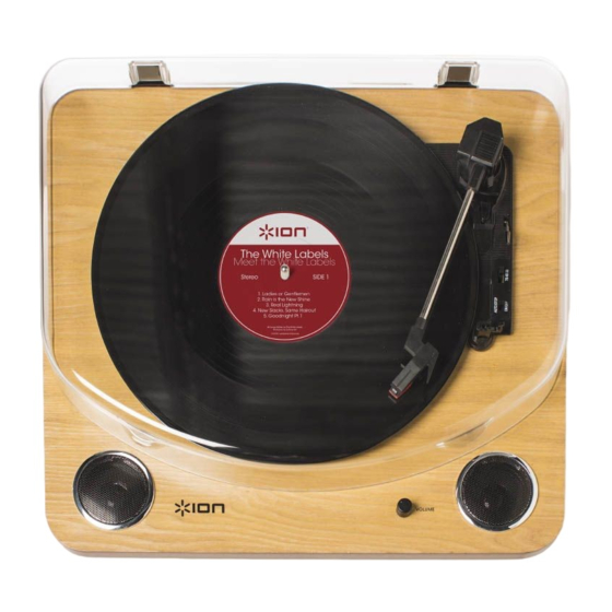 ION Stereo LP Guia De Inicio Rapido