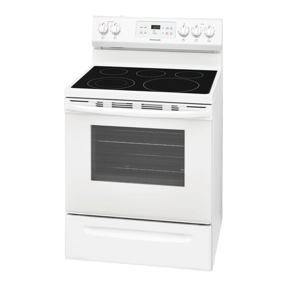 Frigidaire FCRE3052AW Guía Rápida