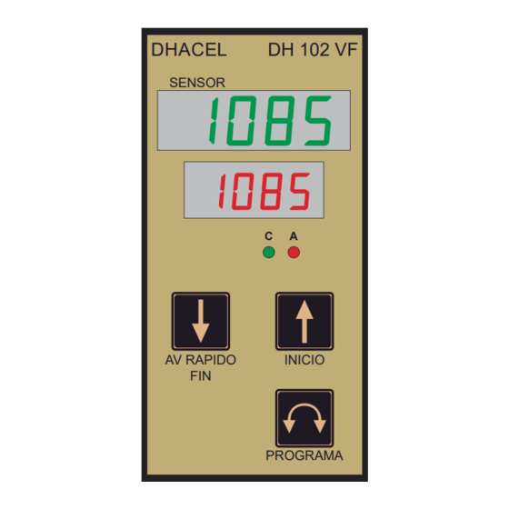 DHACEL DH 102 VFP Manual Del Usuario