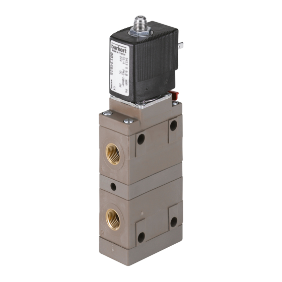 Burkert 5413 Manual De Instrucciones