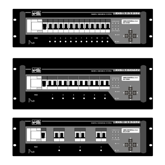 VMB Dimmers DS-Pro Manual De Usuario