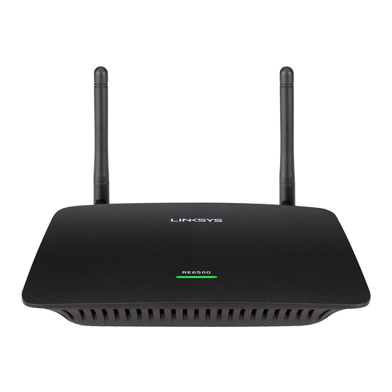 Linksys RE6500 Manuales