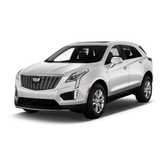 Cadillac XT5 2020 Manuales