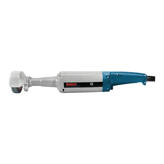 Bosch HGS 0 602 207 Serie Manual Original