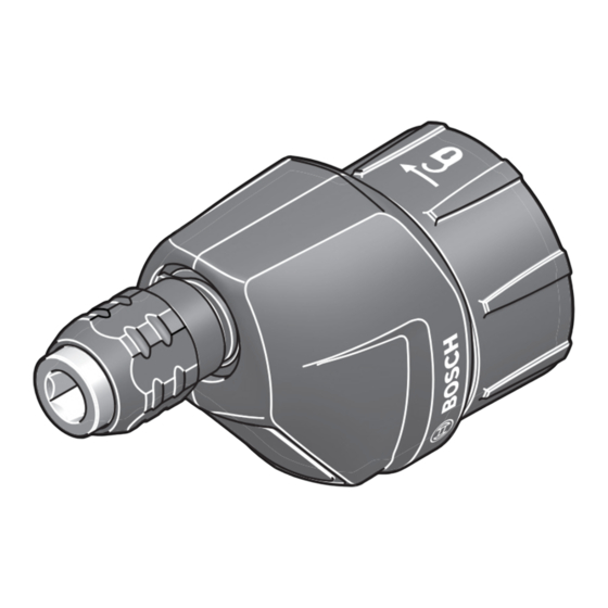 Bosch 1600A00B9P Manual Original
