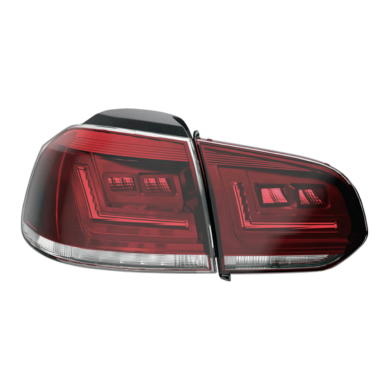 Osram LEDriving Tail Light LEDTL102–CL Manual De Instrucciones