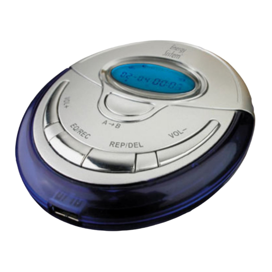 ENERGY SISTEM MP3 ELEGANCE 4300 COMPACT Manual De Usuario