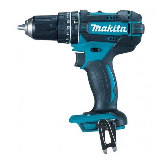 Makita DHP482Z Manual De Instrucciones