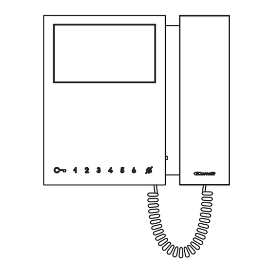 Comelit 6700W Manual Tecnico