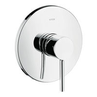 Hansgrohe AXOR Uno 38615 Serie Manual Del Usuario