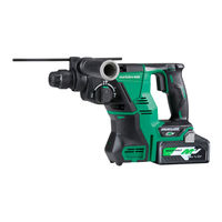 Metabo HPT DH 36DPA Manual De Instrucciones