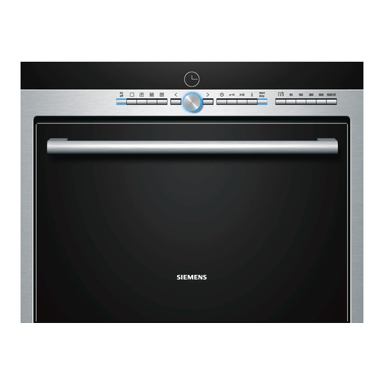 Siemens iQ700 Instrucciones De Montaje