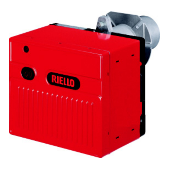 Riello 40 FS5 Instrucciones De Instalación, Uso Y Mantenimiento