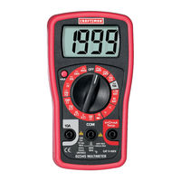 Craftsman 82345 Manual Del Propietário
