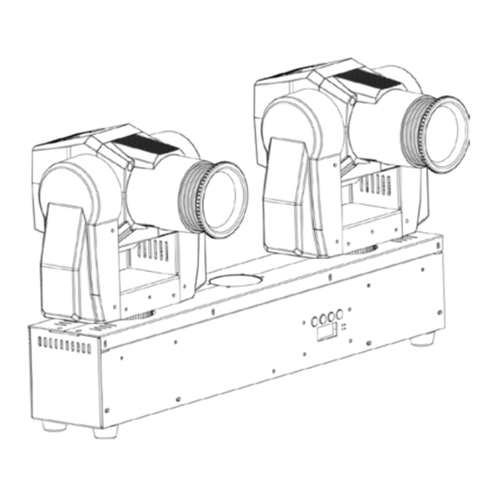 Chauvet DJ Intimidator Spot Duo Guía De Referencia Rápida