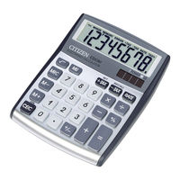 Citizen CDC-100 Manual De Instrucciones