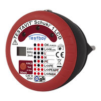 Testboy Testavit Schuki 1 LCD Manual De Instrucciones