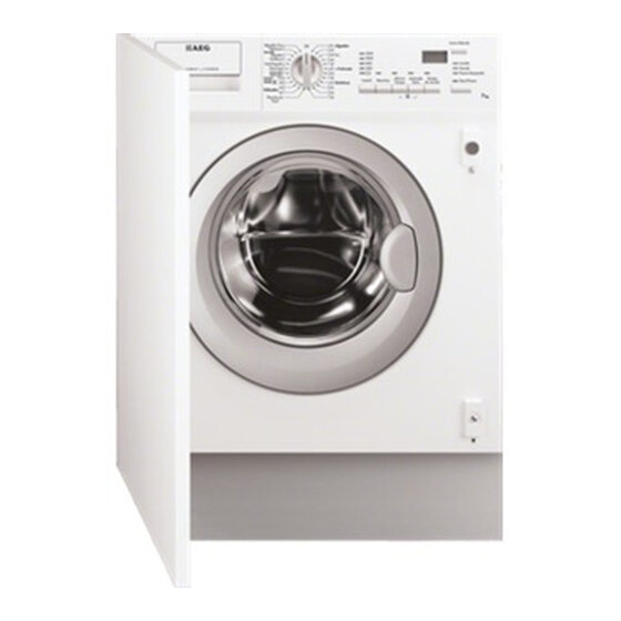 AEG L61270WDBI Manual De Instrucciones