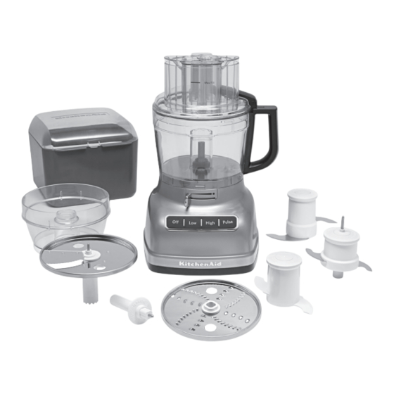 KitchenAid KFP1133 Manual De Instrucciones