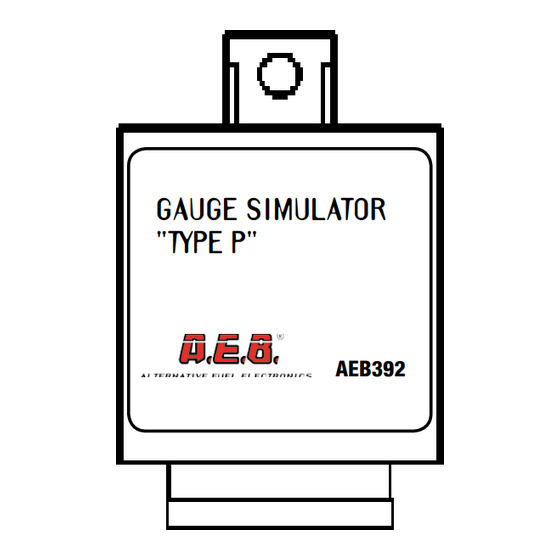 AEB 392 Manual Instrucciones De Montaje