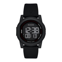 Nixon THE DISK Manual Del Usuario