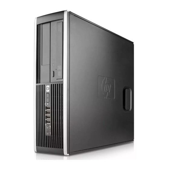 HP Compaq 8100 Elite Guía De Hardware