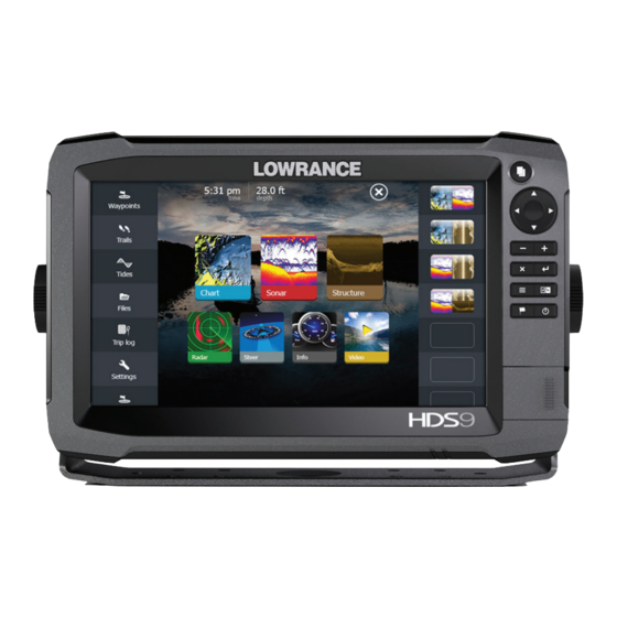 Lowrance HDS Gen3 Guia De Inicio Rapido