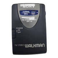 Sony SRF-46 Manual De Instrucciones