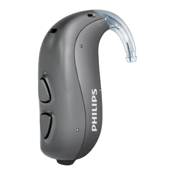 Philips HearLink BTE PP Guía Para El Usuario