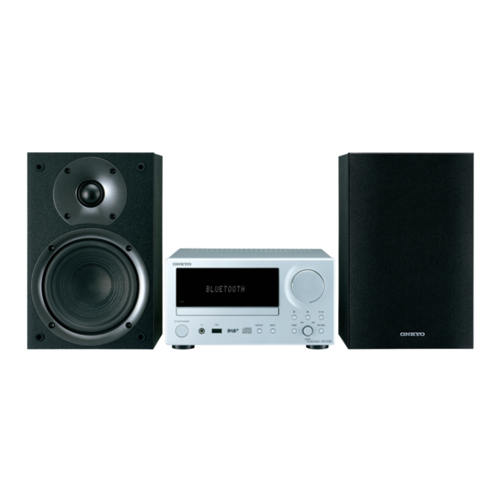 Onkyo CS-375D Manuales