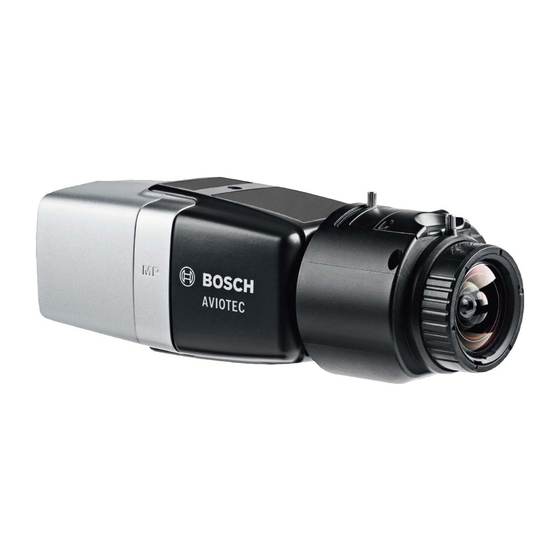 Bosch AVIOTEC IP starlight 8000 Guia De Funcionamiento
