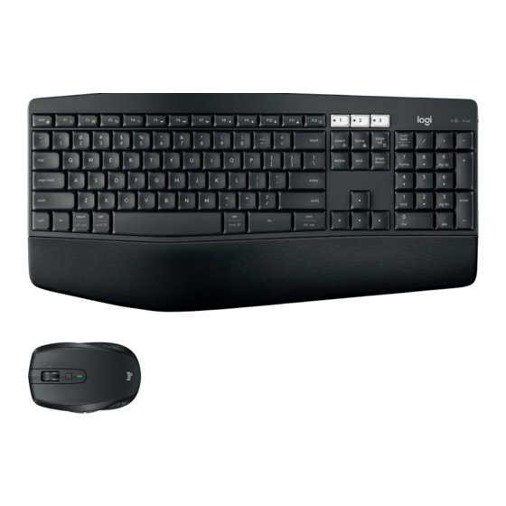 Logitech MK875 PERFORMANCE Guia Del Usuario