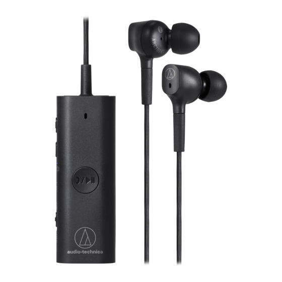 Audio-Technica ATH-ANC100BT Manual De Usuario