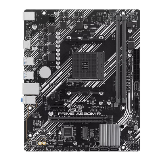 Asus PRIME A520M-R Guia De Inicio Rapido