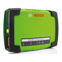 Bosch KTS 560 Instrucciones De Mantenimiento