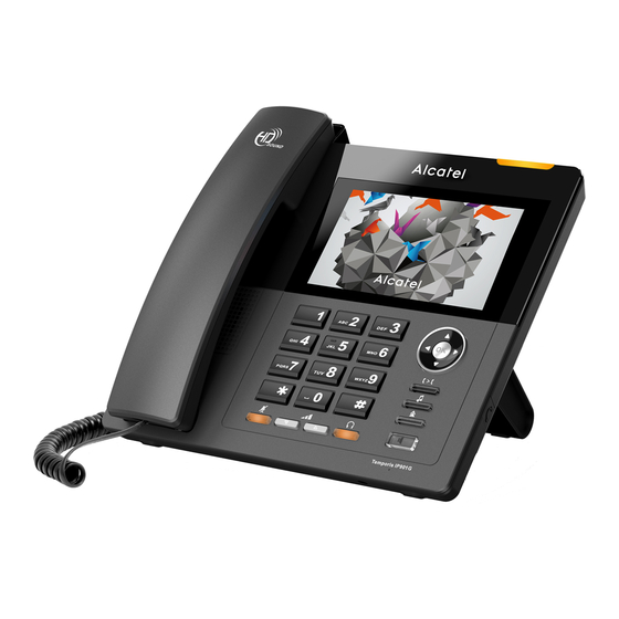 Alcatel Temporis IP901G Guía Rápida