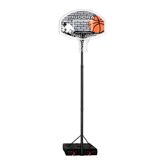 Hudora XXL 305 Instrucciones De Montaje Y De Uso