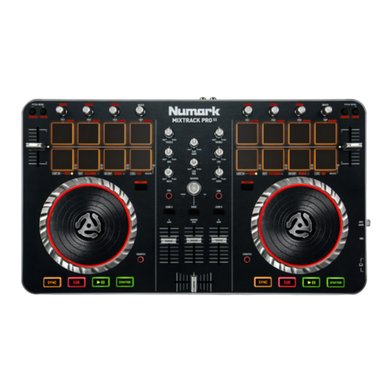 Numark MIXTRACK PRO II Guia Del Usuario