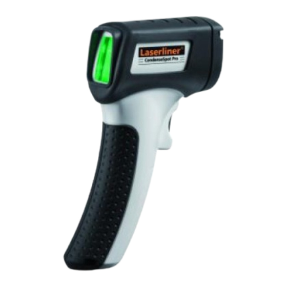 LaserLiner CondenseSpot Pro Manual De Instrucciones