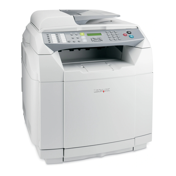 Lexmark X500n Guia Del Usuario