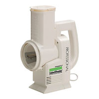 Presto SaladShooter Manual De Instrucciones