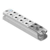 Festo CPX-AP-I-8DI-M8-3P Instrucciones. Utilización