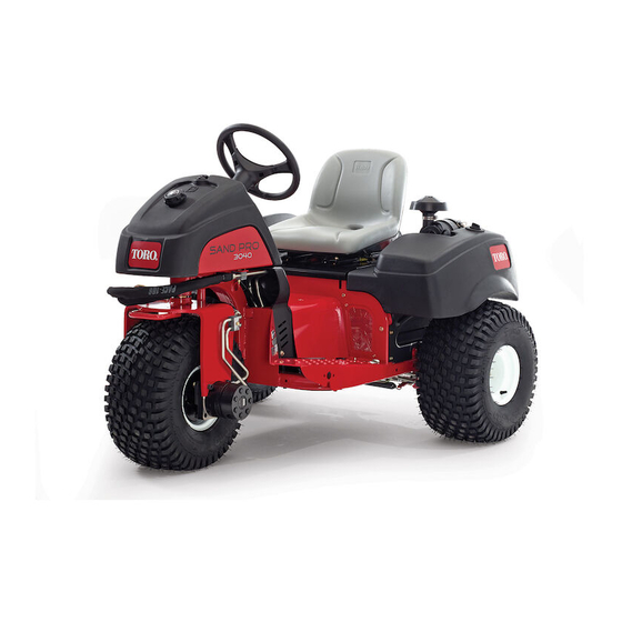 Toro Sand Pro Infield Pro 3040 Manual Del Operador