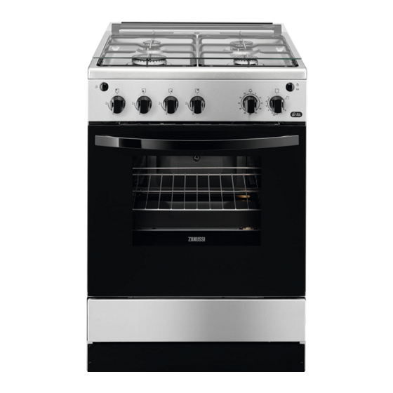 Zanussi ZCG61281XA Manual De Instrucciones