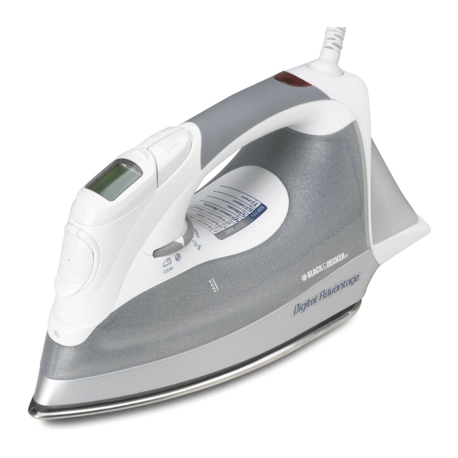 Black and Decker DIGITAL ADVANTAGE D2030 Manual Del Usuario