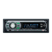 Sony CDX-GT510 Manual Del Usuario